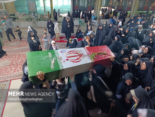 استقبال از شهید گمنام در جهرم