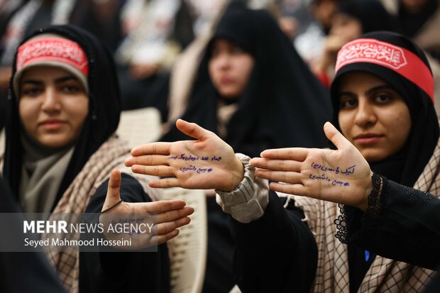 گردهمایی دانشجویان و طلاب بسیجی با حضور رئیس مجلس