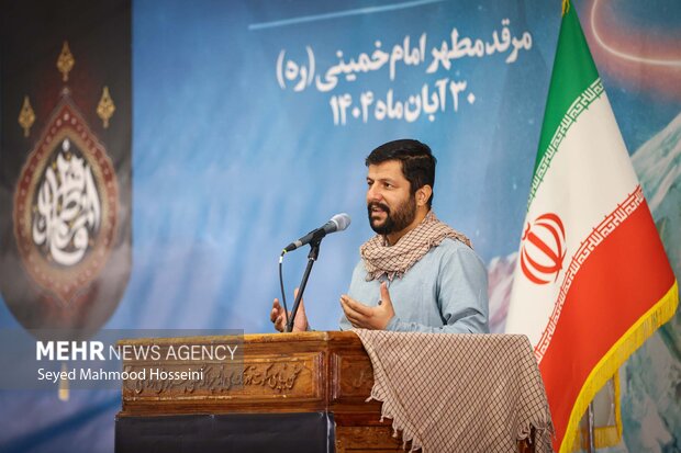 گردهمایی دانشجویان و طلاب بسیجی با حضور رئیس مجلس