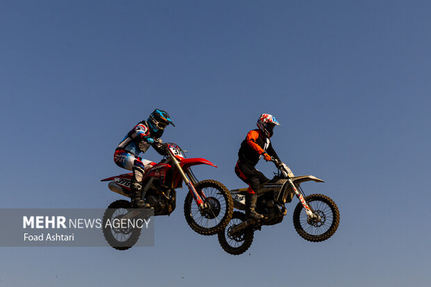 مسابقه موتور کراس قهرمانی کشور