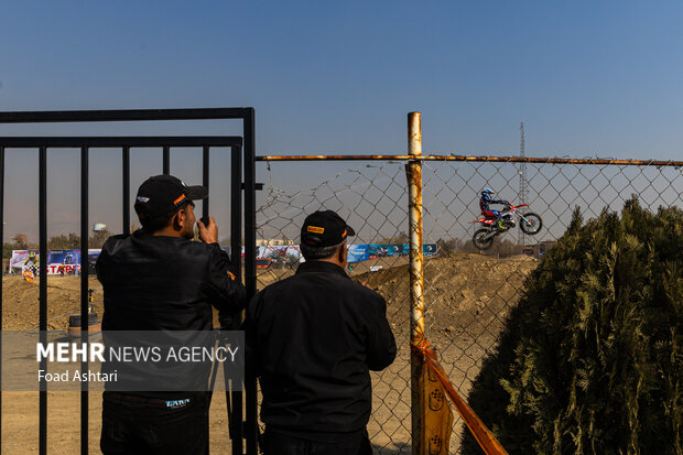 مسابقه موتور کراس قهرمانی کشور