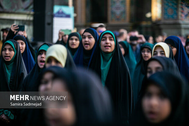 اجتماع نوگلان و نوجوانان فاطمی