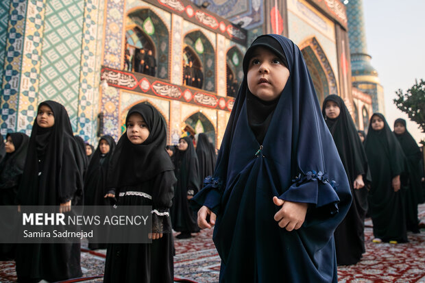اجتماع نوگلان و نوجوانان فاطمی