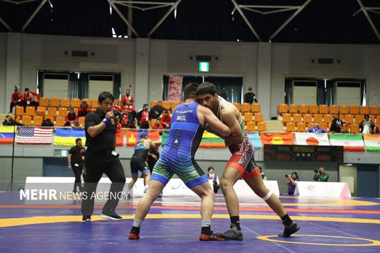 ناکامی زراعت پیشه از حضور در فینال کشتی فرنگی