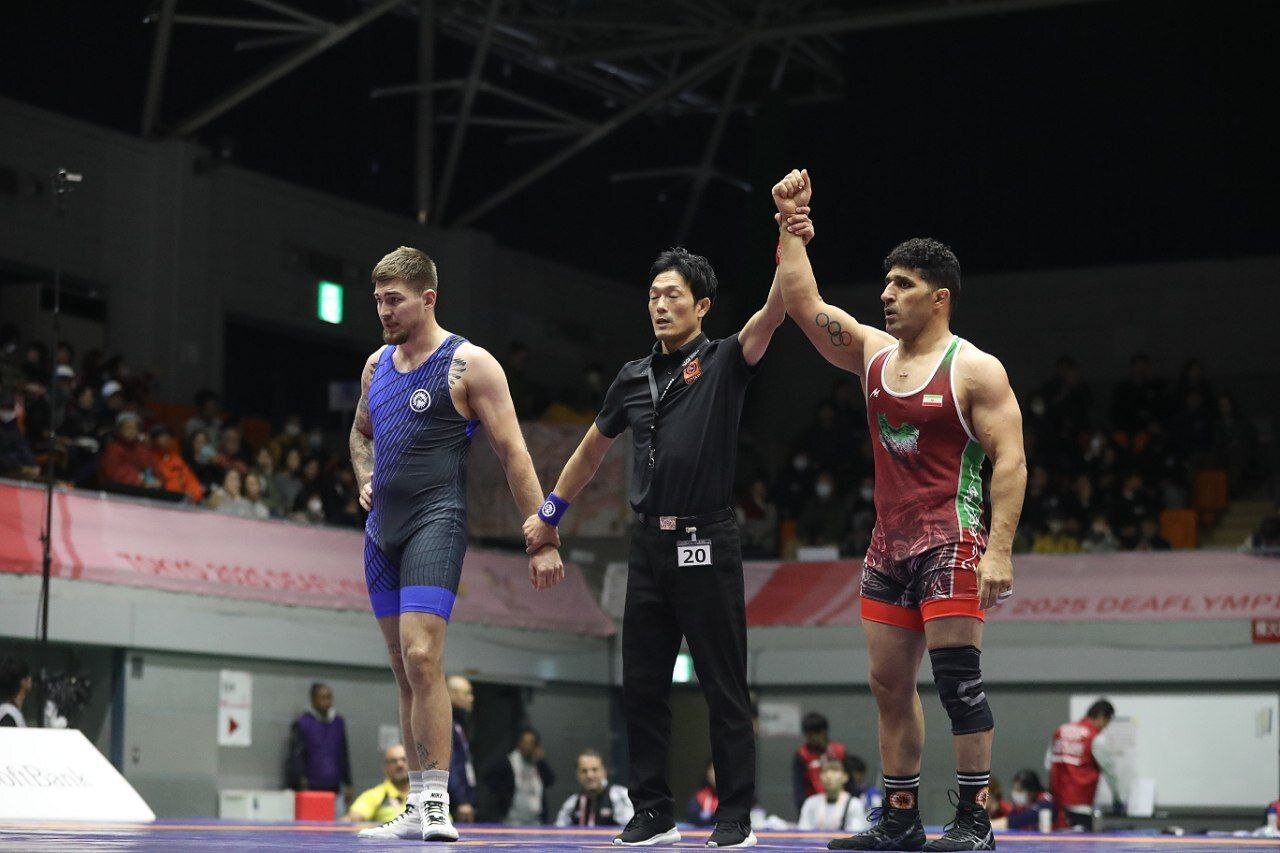 فرنگی کار وزن ۸۷ کیلوگرم ایران فینالیست شد 