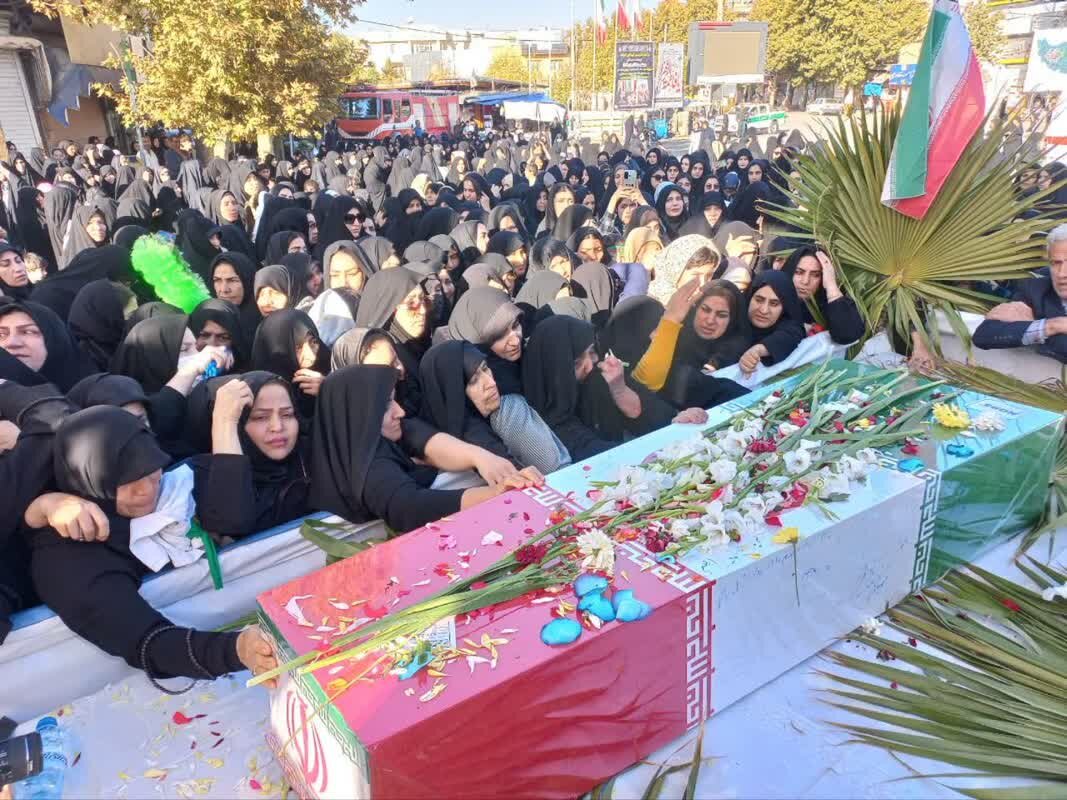 سروهای سربلند در دیار فاطمیون؛ استقبال لرستان از شهدای گمنام