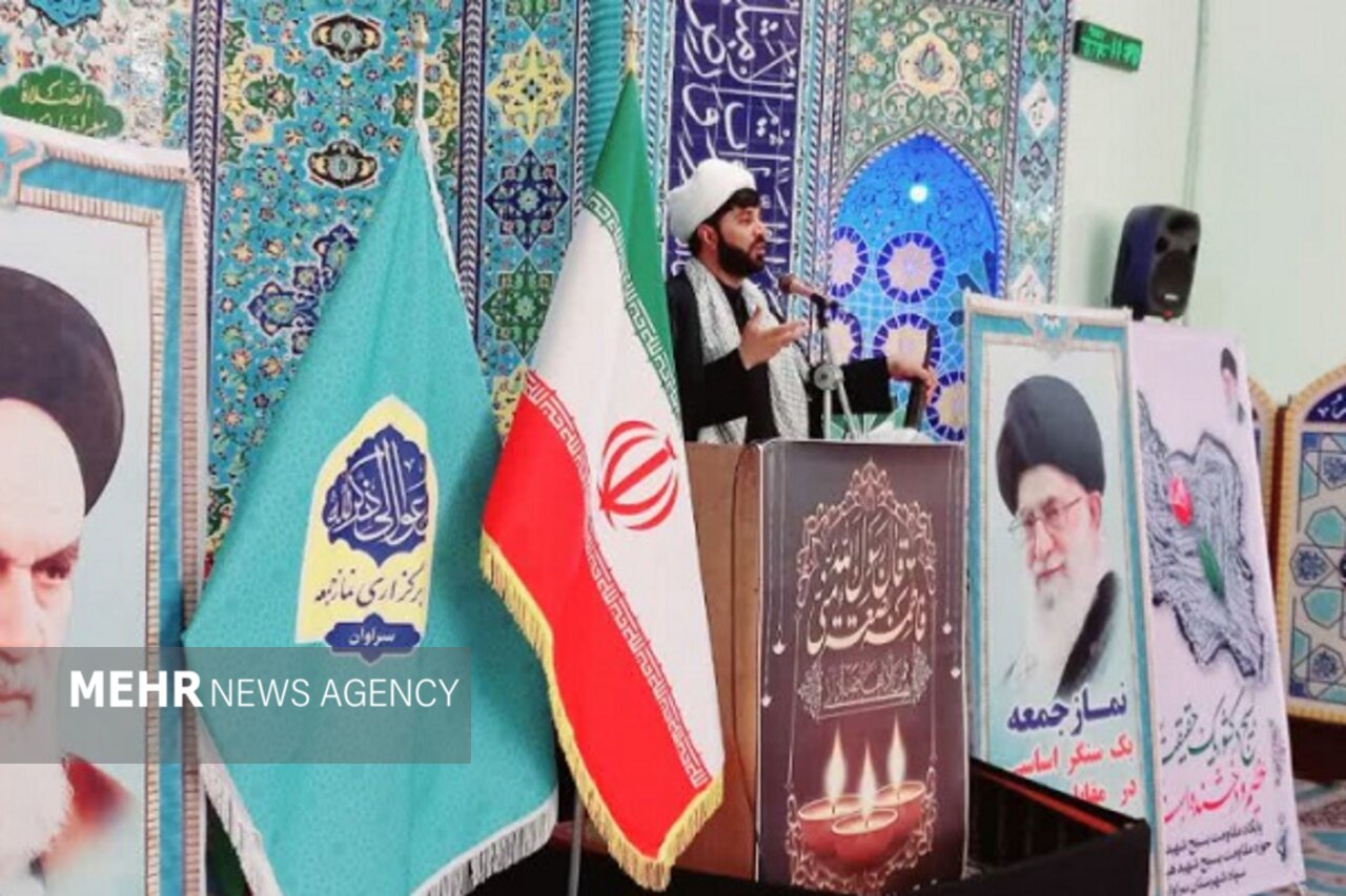 امام جمعه موقت سراوان: دانش هسته ای ایران بومی و حاصل تلاش جوانان است
