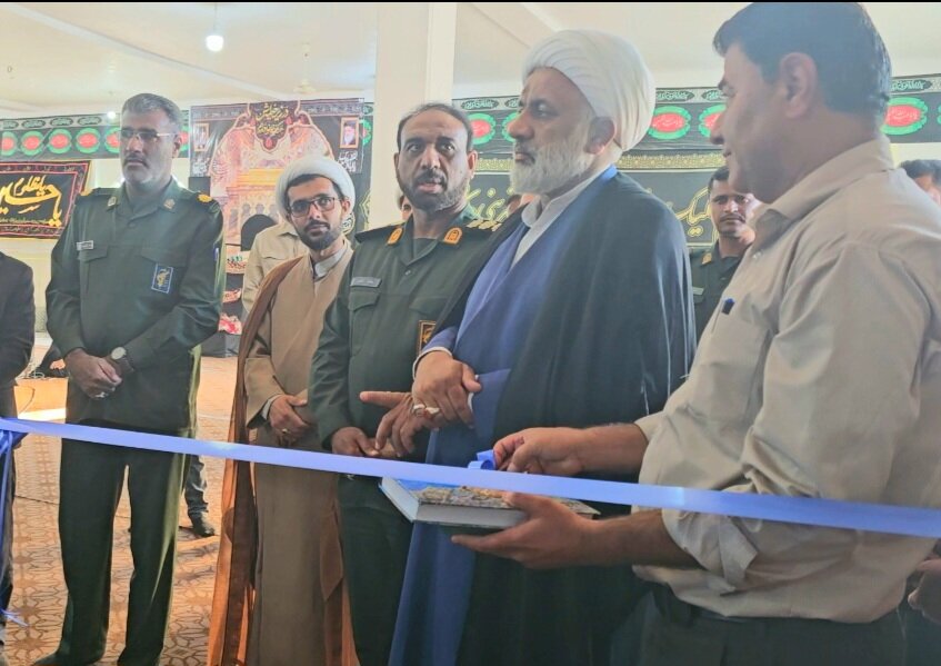 نمایشگاه اقتصاد مقاومتی در روستای بلبل آباد بشاگرد آغاز به کار کرد