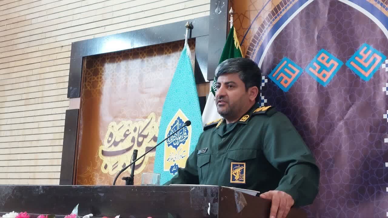 فرمانده سپاه کنگان: بسیج در مقابل دشمنان ایستاده است