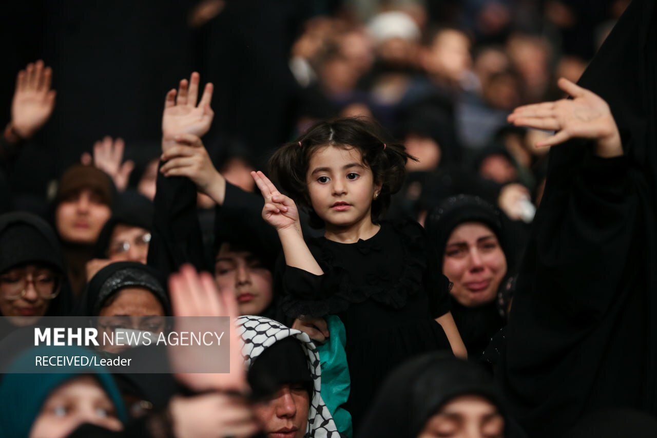 عزاداری مردم استان سمنان در ایام فاطمیه