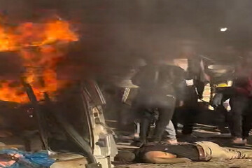 Israeli military martyrs five Palestinians in strike in Gaza