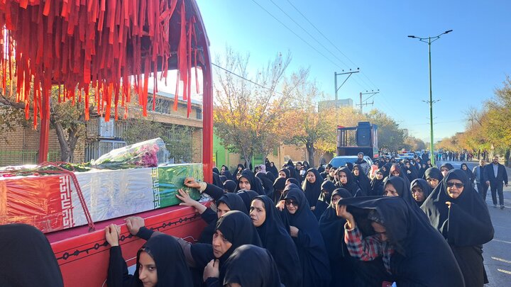 اردستان در عطر شهادت؛ کاروان «اهالی بهشت» حماسه‌ای فاطمی آفرید