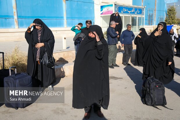 آیین بدرقه نوجوانان دهه هشتادی به کربلا