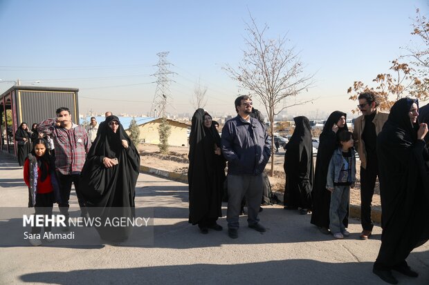 آیین بدرقه نوجوانان دهه هشتادی به کربلا