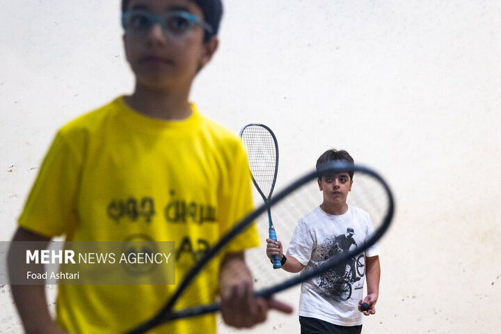 مسابقه اسکواش ایران جونیور