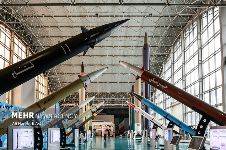 نمایشگاه موشکی هوا فضای سپاه پاسداران