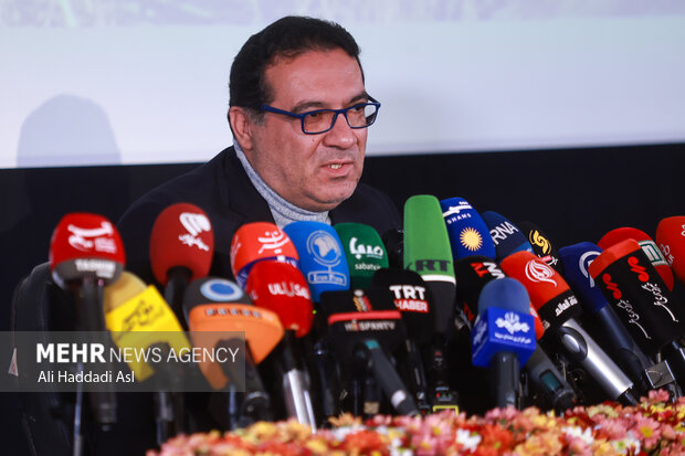 نشست خبری چهل و سومین جشنواره جهانی فیلم فجر