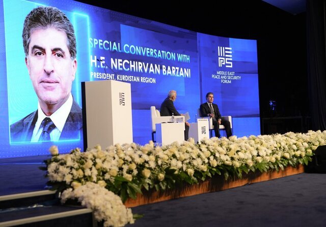 بارزاني: لم ندعم قط أي جهة ضد إيران ونشكر الجمهورية الإسلامية الإيرانية على كل مساعداتها لنا