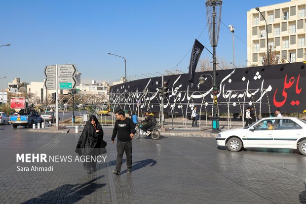 مشهد الرضا(ع) در سوگ حضرت فاطمه زهرا(س)