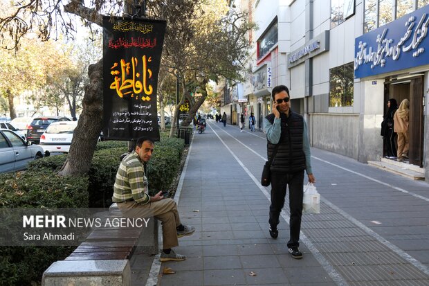 مشهد الرضا(ع) در سوگ حضرت فاطمه زهرا(س)