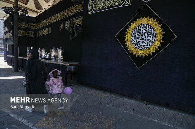 مشهد الرضا(ع) در سوگ حضرت فاطمه زهرا(س)