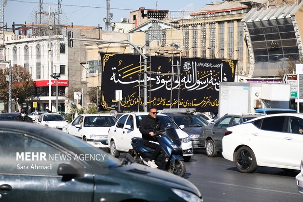 مشهد الرضا(ع) در سوگ حضرت فاطمه زهرا(س)