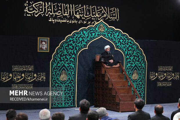 دومین شب مراسم عزاداری ایام شهادت حضرت فاطمةالزهرا (س)