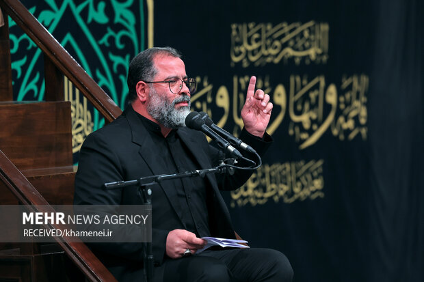 دومین شب مراسم عزاداری ایام شهادت حضرت فاطمةالزهرا (س)