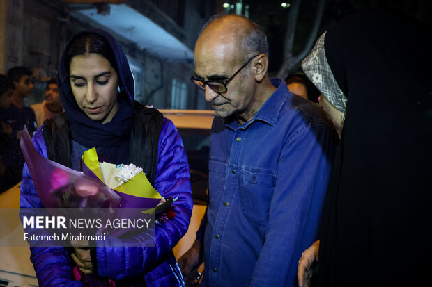 مراسم استقبال مردمی از فاطمه محیطی‌زاده قهرمان بازیهای کشورهای اسلامی