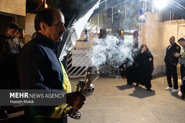 سوگواره ریحانه الرسول (ص) و وادع با شهید گمنام در گرگان