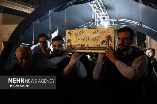 سوگواره ریحانه الرسول (ص) و وادع با شهید گمنام در گرگان