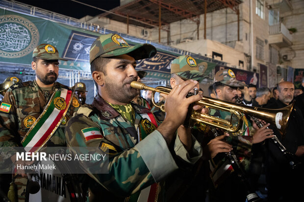 سوگواره ریحانه الرسول (ص) و وادع با شهید گمنام در گرگان