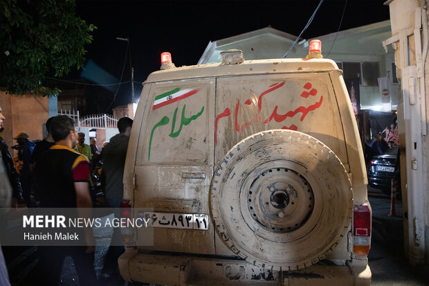 سوگواره ریحانه الرسول (ص) و وادع با شهید گمنام در گرگان