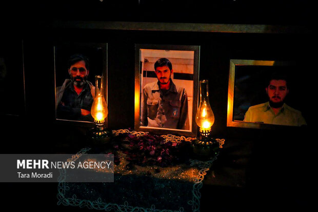 وداع با شهید گمنام در کانون جوانان رضوی رشت