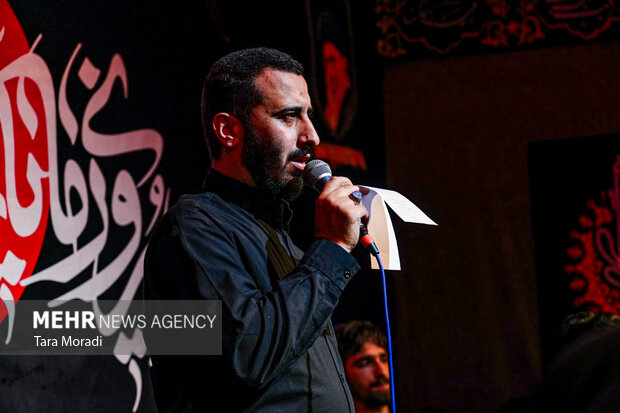 وداع با شهید گمنام در کانون جوانان رضوی رشت