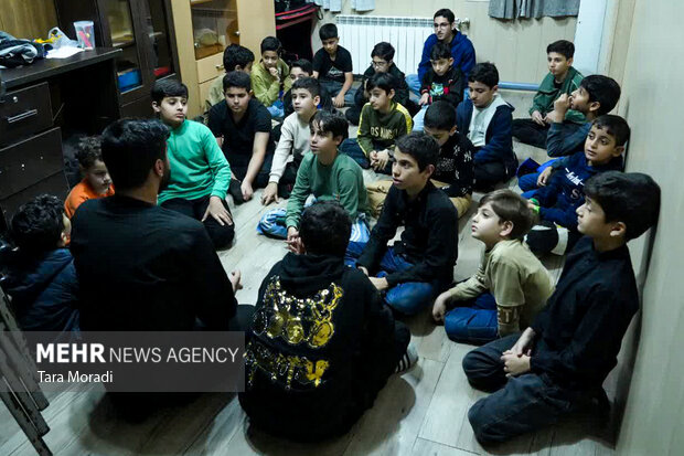 وداع با شهید گمنام در کانون جوانان رضوی رشت