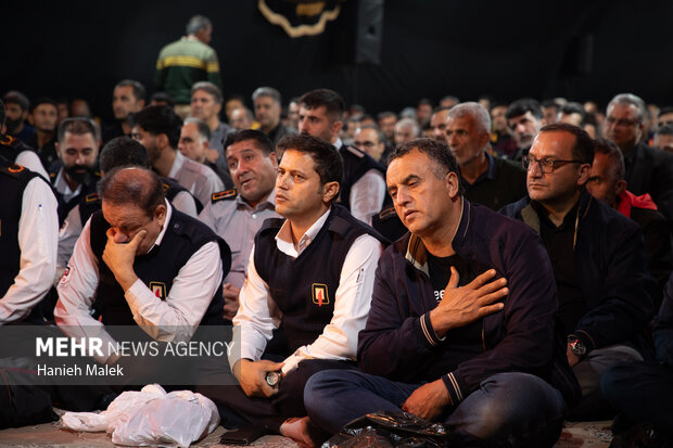 سوگواره ریحانه الرسول (ص) و وادع با شهید گمنام در گرگان