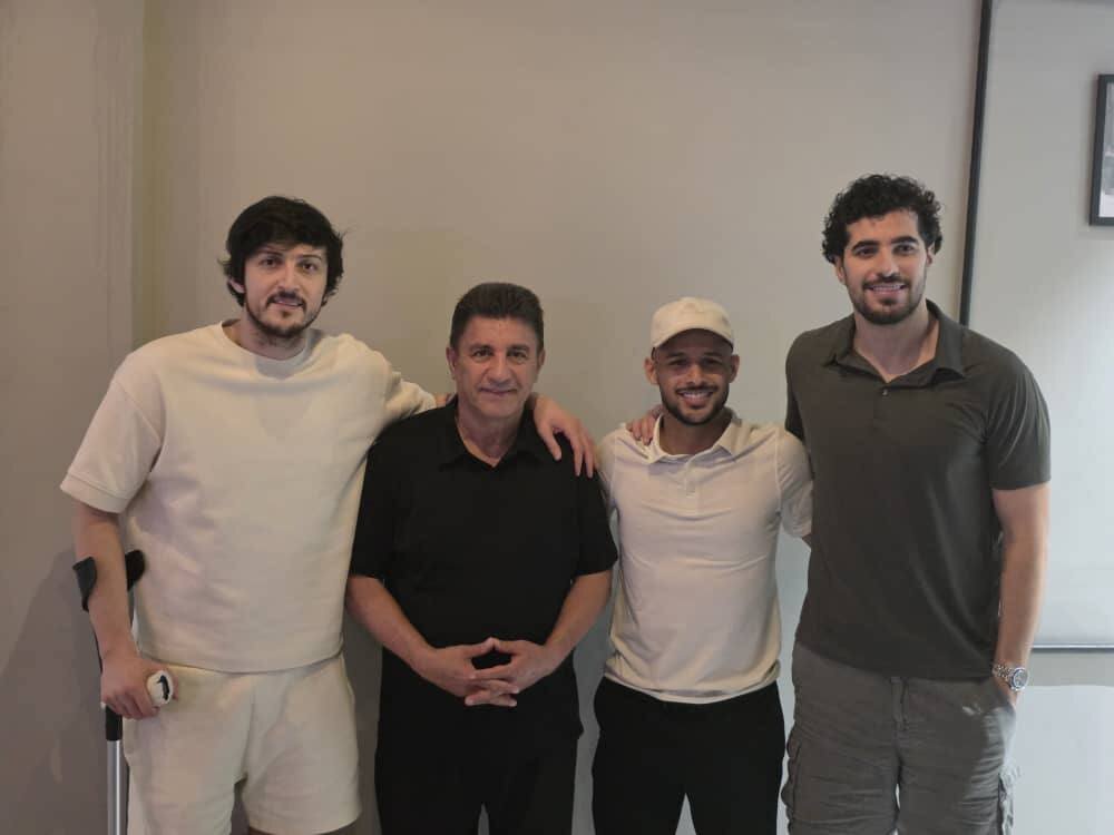 جلسه قلعه‌نویی با سه لژیونر شاغل در امارات