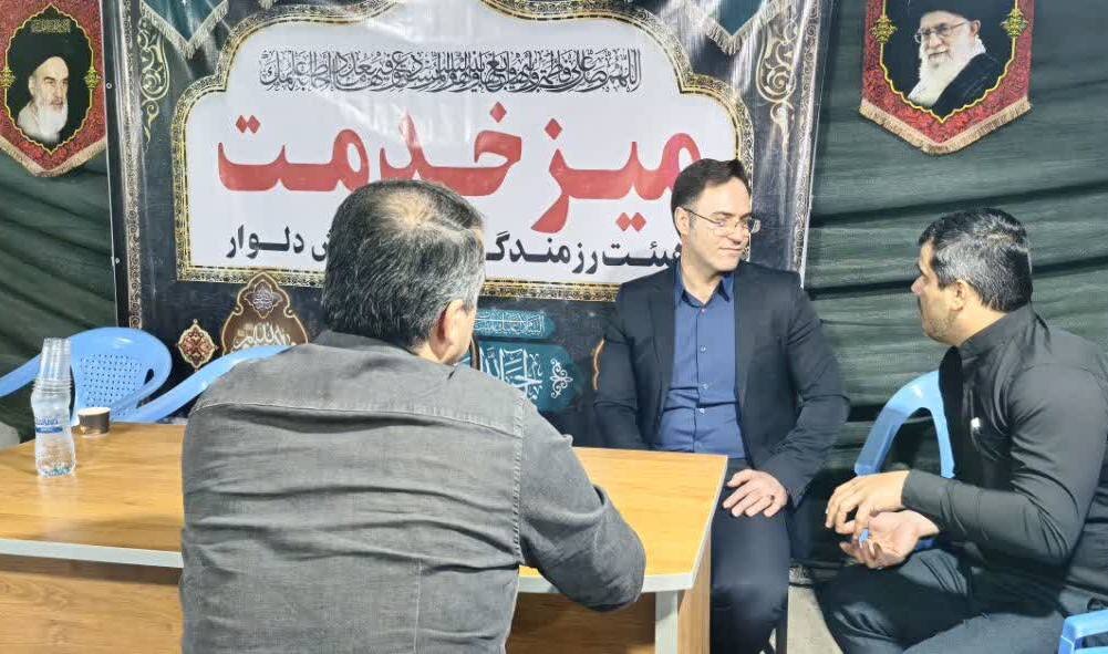 میز خدمت فرماندار تنگستان در دلوار برگزار شد