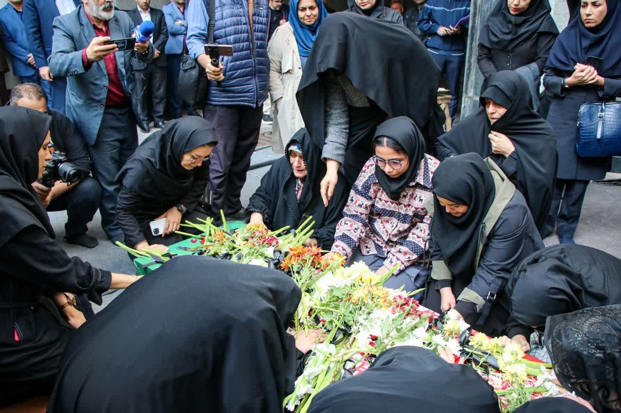 استقبال از یک شهید گمنام در ثبت و اسناد گیلان