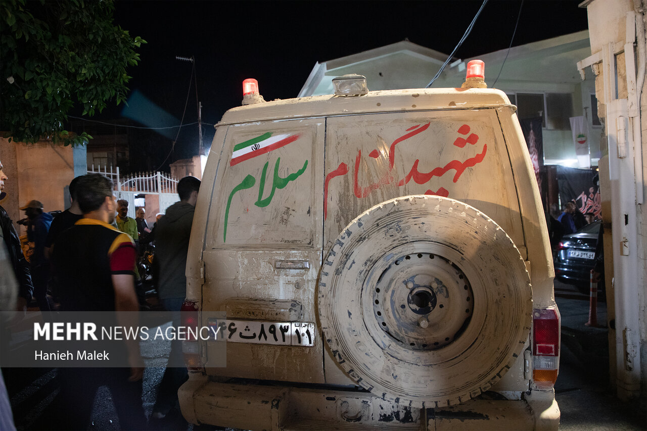 سوگواره ریحانه الرسول (ص) و وادع با شهید گمنام در گرگان