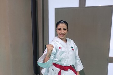 مژده مردانی صاحب مدال نقره شد