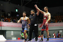 کیوان رستم آبادی در کشتی آزاد فینالیست شد 