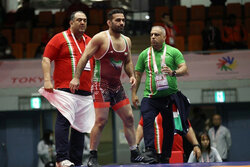 حسین نوری به دیدار رده بندی کشتی آزاد راه یافت 