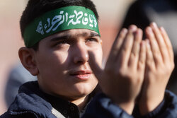 مراسم عزاداری ایام فاطمیه در منطقه قیام تهران