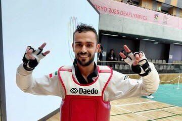 وحید زینلی صاحب مدال برنز تکواندو شد 