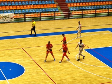 برد پر گل مس سونگون ورزقان در مصاف با بهشتی سازه گرگان