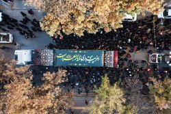 استقبال از پیکر شهدای گمنام دفاع مقدس در بجنورد