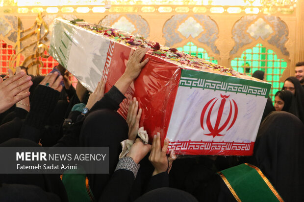 دسته عزاداری بانوان در قم