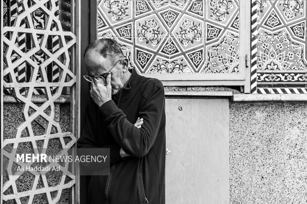 مراسم عزاداری فاطیمه در بازار تهران